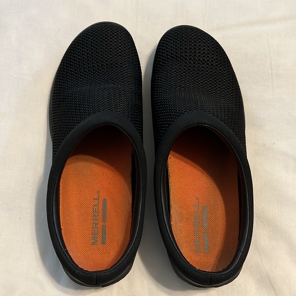 Women's Merrell Encore Breeze 3 Mesh Clogs Slip on Shoes J598434 Black Size 9 - Picture 2 of 6